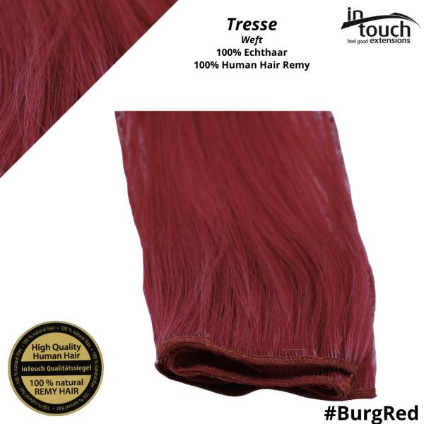 Fashion Tressen-Extension BurgRed